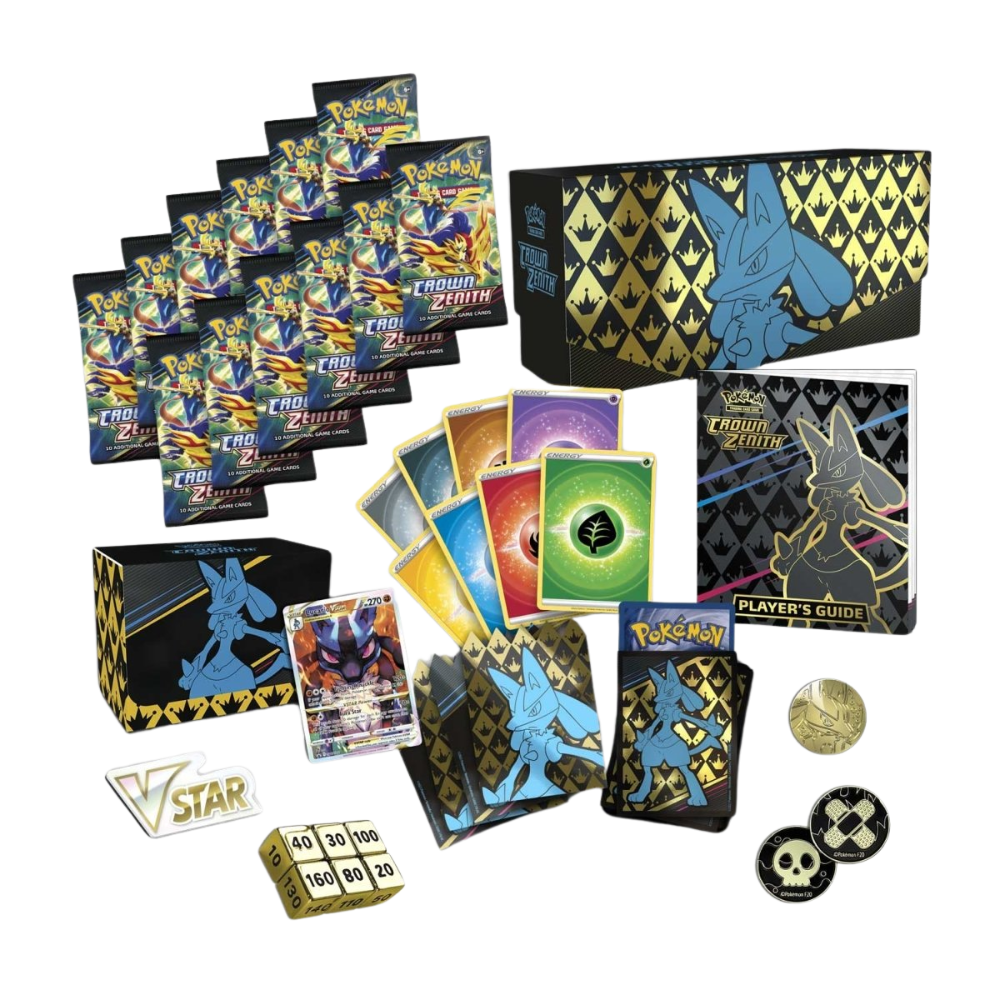 Crown Zenith Elite Trainer Box (Pokémon Center Edition)