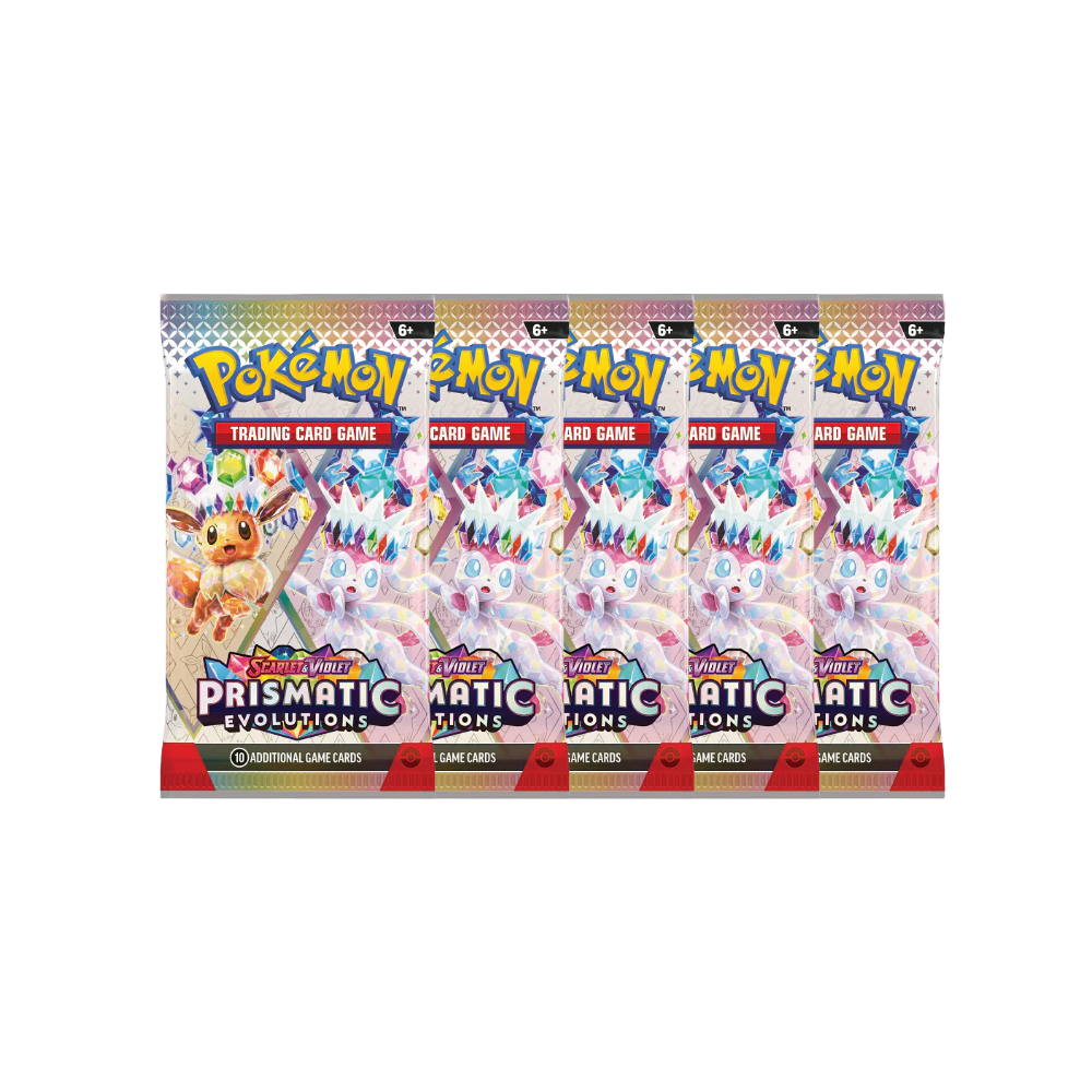 Scarlet & Violet Prismatic Evolutions Booster Pack (5 pack)