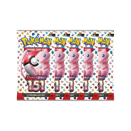 Scarlet & Violet 151 Booster Pack (5 pack)