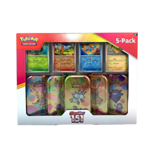Scarlet & Violet 151 Mini Tins 5-pack (Costco Exclusive)