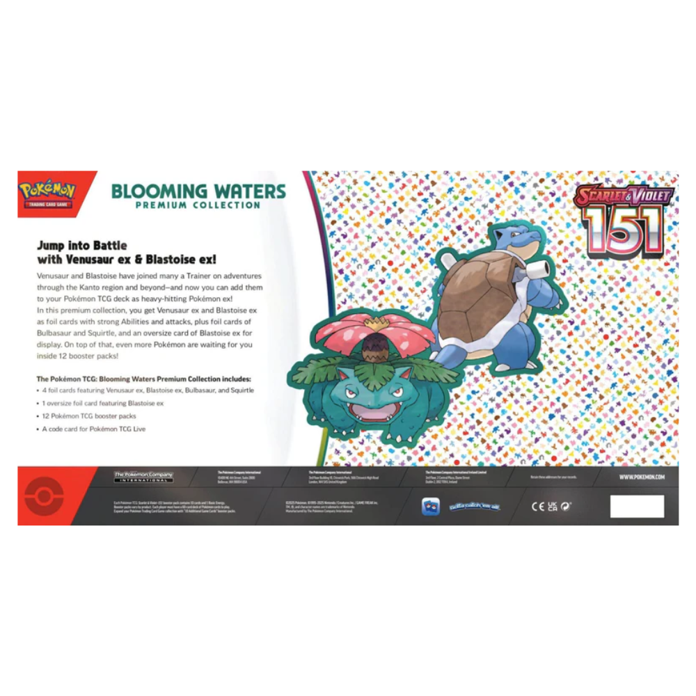 Scarlet & Violet 151 Blooming Waters Premium Collection