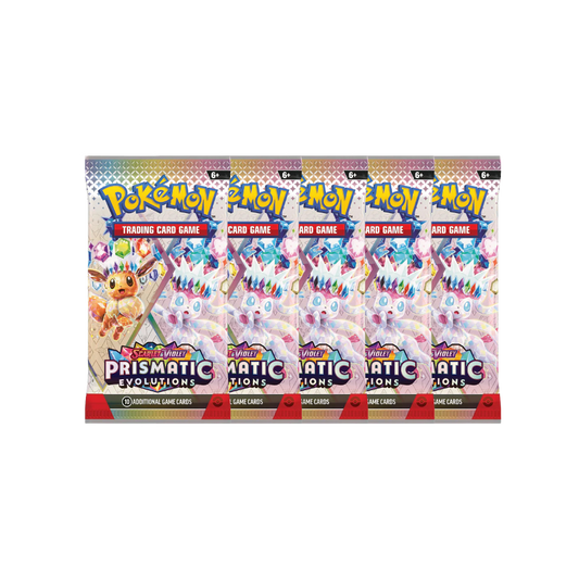 Scarlet & Violet Prismatic Evolutions Booster Pack (5 pack)