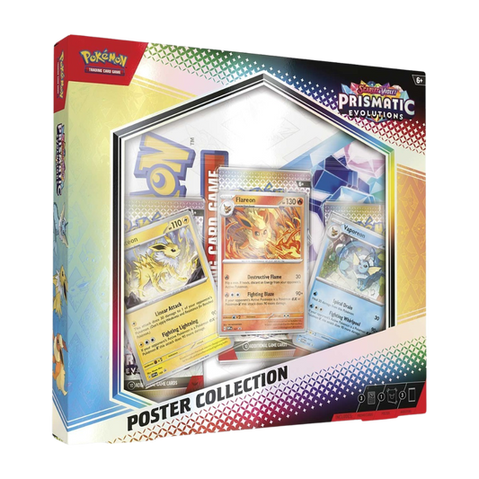 Scarlet & Violet Prismatic Evolutions Poster Collection